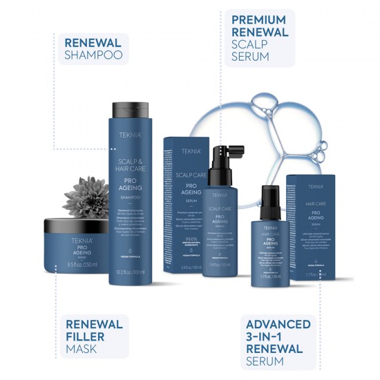 Lakme Teknia Pro Ageing 3-vienā atjaunojošais serums visiem matu tipiem 50ml
