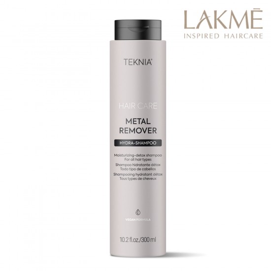 Lakme Teknia Metal Remover Hydra-Shampoo mitrinošs Detox šampūns 300ml