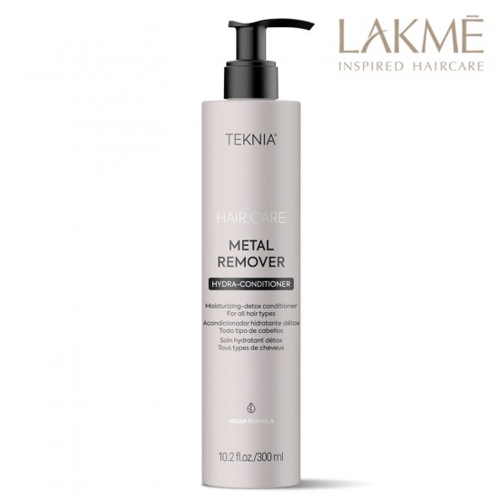 Lakme Teknia Metal Remover Hydra-Conditioner mitrinošs Detox kondicionieris 300ml