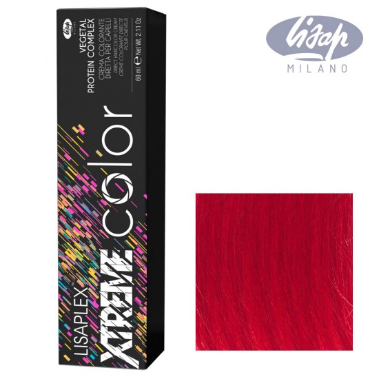 Lisap Lisaplex Xtreme matu krāsa sarkana 60ml