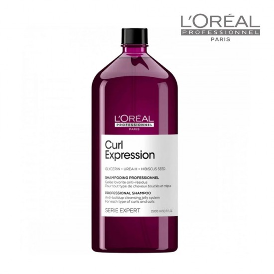 Loreal Serie Expert Curl Expression attīrošs želejveida šampūns 1500ml