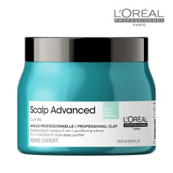 Loreal Serie Expert Scalp Advanced attīroša maska-šampūns 2in1 taukainai galvas ādai 500ml Loreal Serie Expert Scalp Advanced attīroša maska-šampūns 2in1 taukainai galvas ādai 500ml