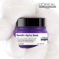 Loreal Serie Expert Keratine Alpha Sleek maska ilgstošam gludumam 250ml