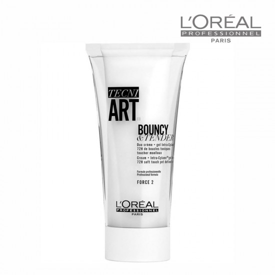 Loreal Tecni Art Bouncy & Tender Cream veidošanas krēms cirtainiem matiem 150ml