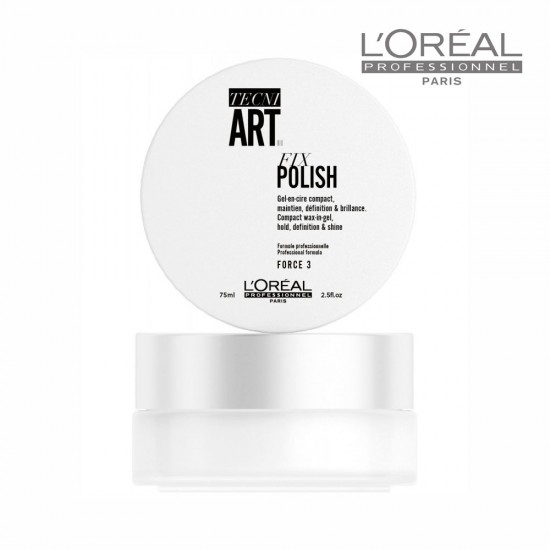Loreal Tecni Art Fix Polish Wax-In-Gel vasks matu fiksēšanai 75ml
