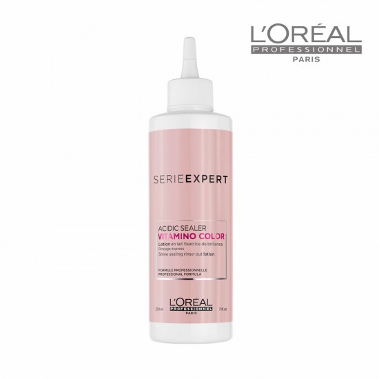 Loreal Serie Expert Vitamino Color Acidic Sealer līdzeklis matu spīdumam 210ml Loreal Serie Expert Vitamino Color Acidic Sealer līdzeklis matu spīdumam 210ml