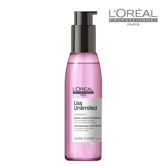 Loreal Serie Expert Liss Unlimited Smoother масло для блеска волос 125мл