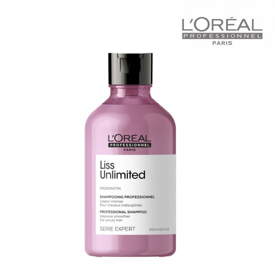 Loreal Serie Expert Liss Unlimited matu nogludinošs šampūns 300ml