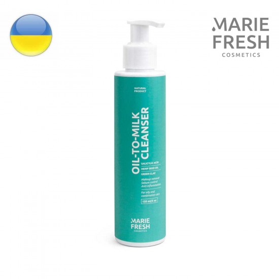 Marie Fresh Oil-To-Milk Cleanser attīrošs līdzeklis taukainai un kombinētai ādai 150ml