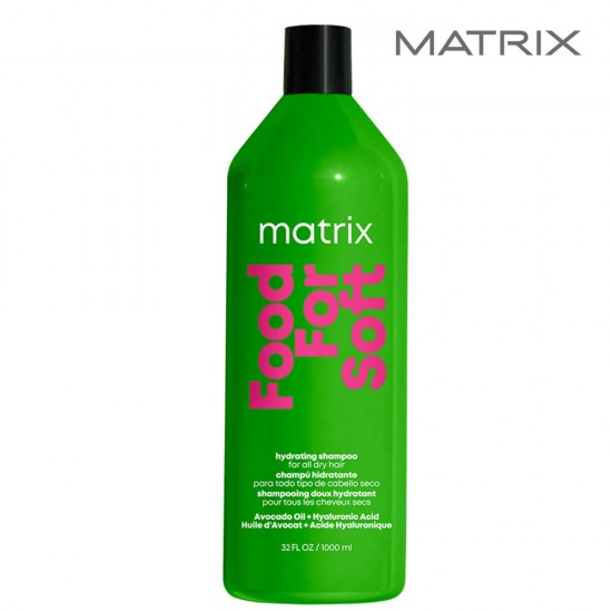 Matrix Food For Soft mitrinošs šampūns 1000ml