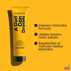 Matrix A Curl Can Dream maska cirtainiem un viļņainiem matiem 250ml Matrix A Curl Can Dream maska cirtainiem un viļņainiem matiem 250ml