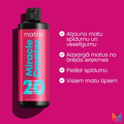 Matrix Total Results Miracle Creator daudzfunkcionāla matu maska 500ml Matrix Total Results Miracle Creator daudzfunkcionāla matu maska 500ml