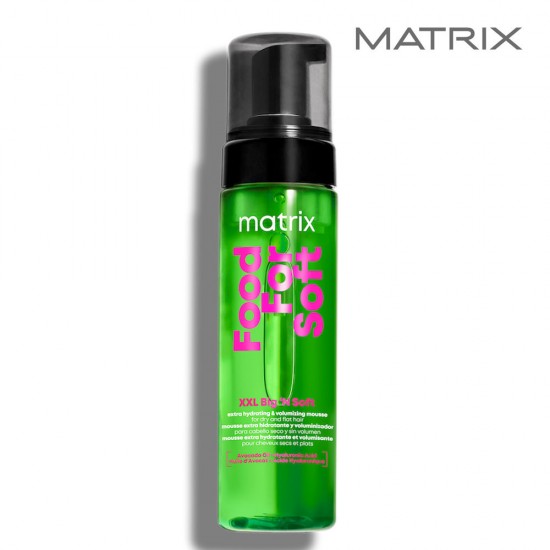 Matrix Food For Soft apjomu piešķirošas matu putas 200ml