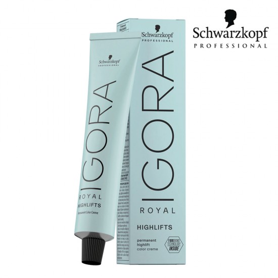 Schwarzkopf Pro Igora Royal Highlifts 10-0 Ultra Blonde Natural matu krāsa 60ml