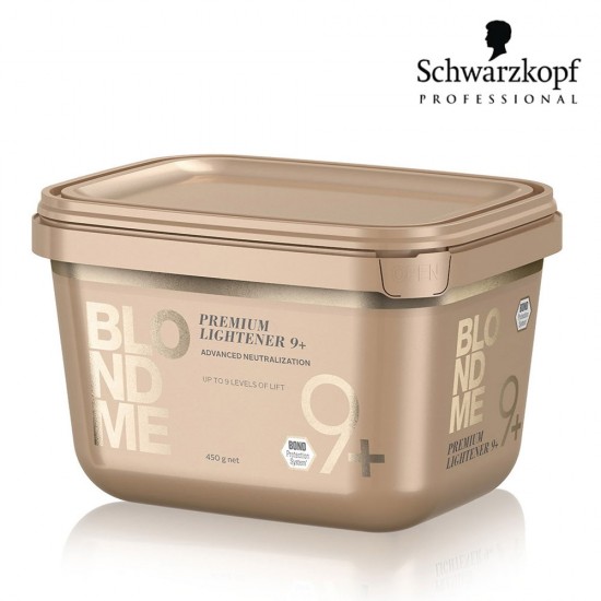 Schwarzkopf Pro BlondMe Bond saites stiprinošais balinātājs 9+ 450g