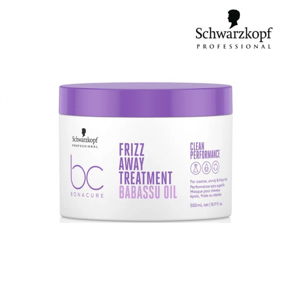 Schwarzkopf Pro BC Bonacure Frizz Away maska 500ml Schwarzkopf Pro BC Bonacure Frizz Away maska 500ml