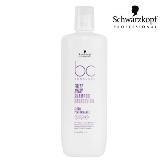 Schwarzkopf Pro BC Bonacure Frizz Away šampūns 1000ml Schwarzkopf Pro BC Bonacure Frizz Away šampūns 1000ml