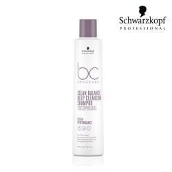 Schwarzkopf Pro BC Bonacure Clean Balance dziļi attīrošs šampūns 250ml Schwarzkopf Pro BC Bonacure Clean Balance dziļi attīrošs šampūns 250ml