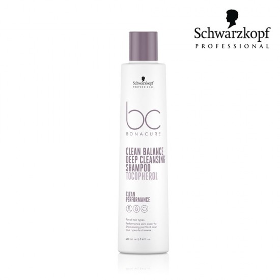 Schwarzkopf Pro BC Bonacure Clean Balance шампунь глубокого очищения волос 250мл