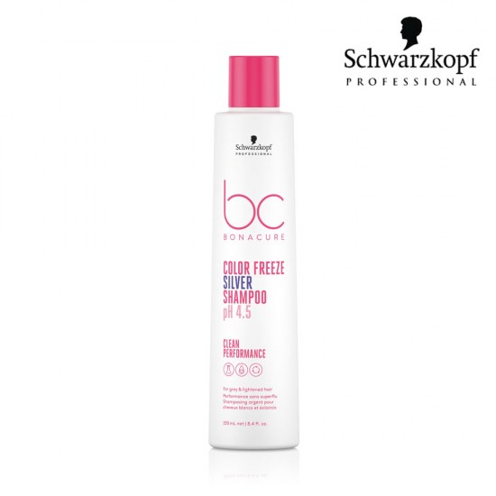 Schwarzkopf Pro BC Bonacure Color Freeze sudraba šampūns 250ml