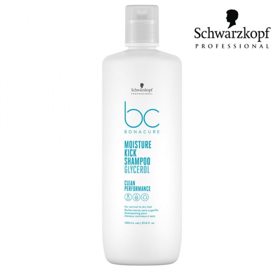 Schwarzkopf Pro BC Bonacure Moisture Kick увлажняющий шампунь для сухих волос 1л