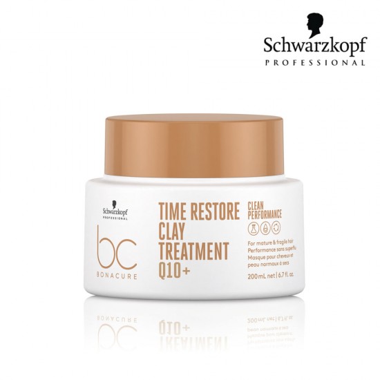 Schwarzkopf Pro BC Bonacure Time Restore маска-глина для зрелых и длинных волос 200мл