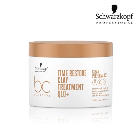 Schwarzkopf Pro BC Bonacure Time Restore маска-глина для зрелых и длинных волос 500мл