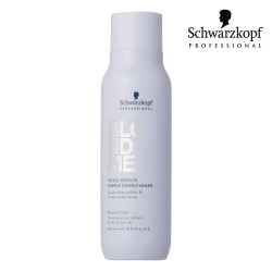 Schwarzkopf Pro BlondMe Bond Repair purple conditioner 250ml Schwarzkopf Pro BlondMe Bond Repair purple conditioner 250ml
