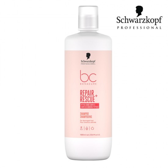 Schwarzkopf Pro BC Bonacure Repair Rescue+ atjaunojošs šampūns 1L