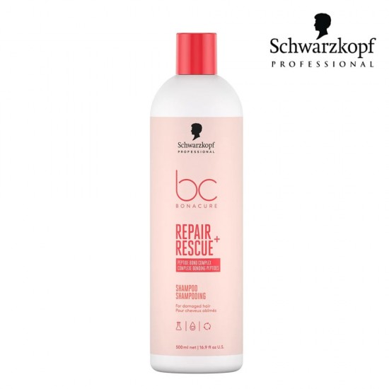 Schwarzkopf Pro BC Bonacure Repair Rescue+ atjaunojošs šampūns 500ml