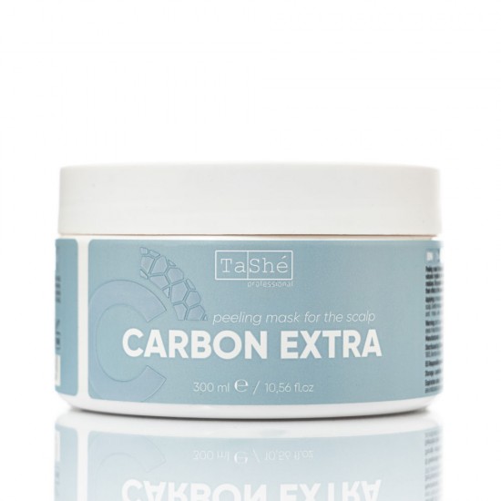 TaShe Carbon Extra pīlinga maska galvas ādai 300ml