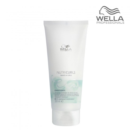 Wella Nutricurls kondicionieris sprogainiem un lokainiem matiem 200ml