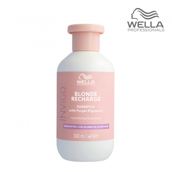 Wella Invigo Blonde Recharge Шампунь 250ml