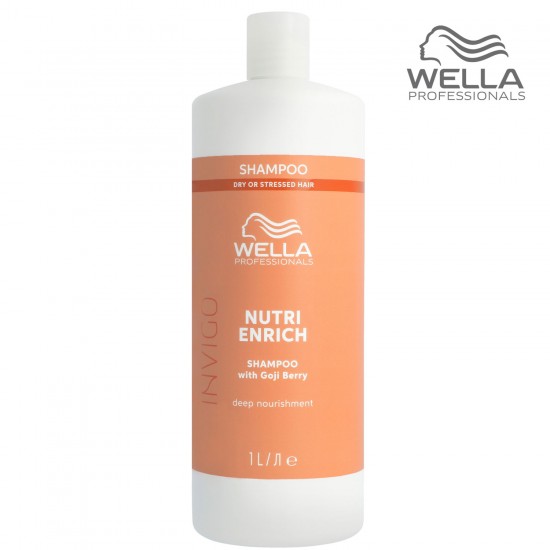 Wella Invigo Nutri-Enrich Šampūns dziļai matu barošanai 1000ml