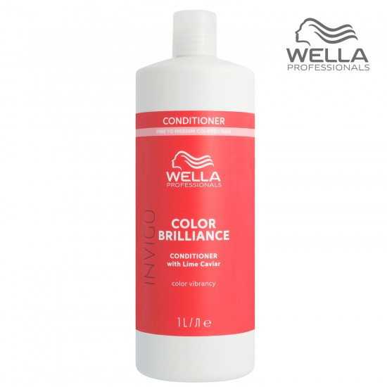 Wella Invigo Color Brilliance Conditioner Fine kondicionieris krāsotiem matiem 1000ml