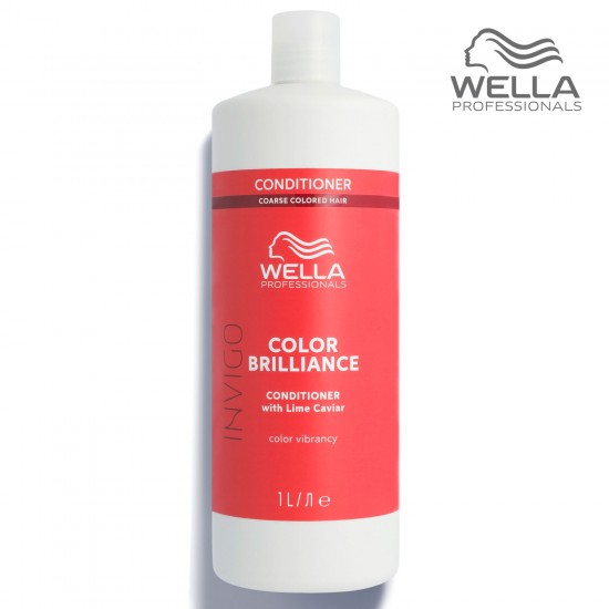 Wella Brilliance Thick kondicionieris cietiem matiem 1000ml