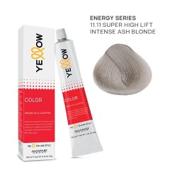 Yellow Color permanentā matu krēmkrāsa 100ml Nr.11.11 Yellow Color permanentā matu krēmkrāsa 100ml Nr.11.11