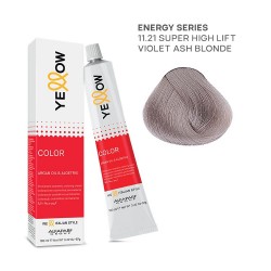 Yellow Color permanentā matu krēmkrāsa 100ml Nr.11.21 Yellow Color permanentā matu krēmkrāsa 100ml Nr.11.21