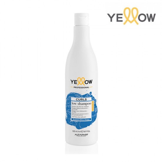 Yellow Curls mitrinošs šampūns lokainiem un cirtainiem matiem 500ml