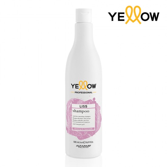 Yellow Liss šampūns ar keratīnu anti-frizz efektam un matu gludumam 500ml