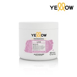 Yellow Liss nogludinoša maska ar keratīnu nepakļāvīgiem matiem ar anti-frizz efektu 500ml Yellow Liss nogludinoša maska ar keratīnu nepakļāvīgiem matiem ar anti-frizz efektu 500ml