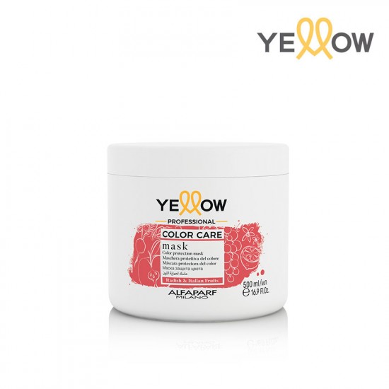 Yellow Color Care maska krāsotiem matiem 500ml