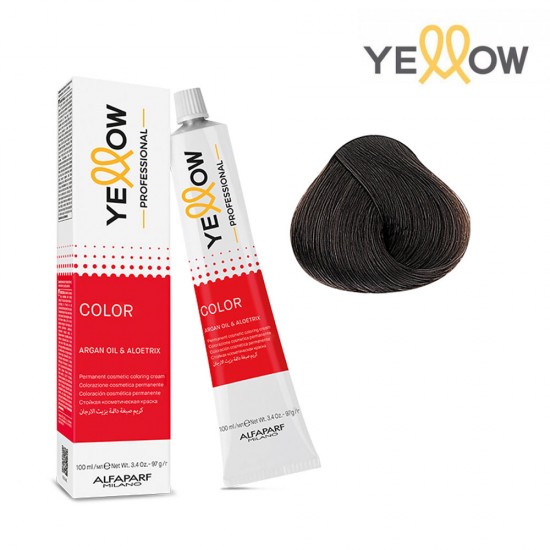 Yellow Color permanentā matu krēmkrāsa 100ml Nr.6.7