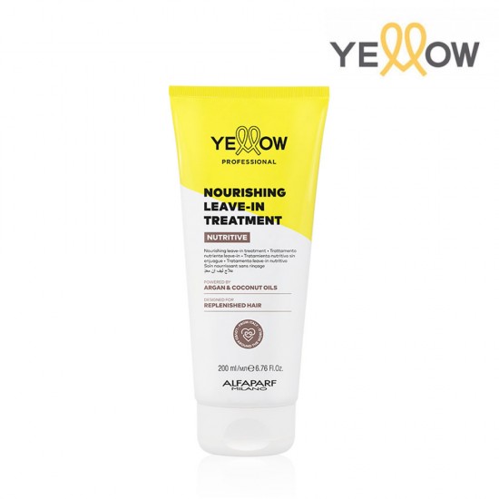 Yellow Nutritive Leave-In barojošs nenoskalojams krēms sausiem matiem 200ml