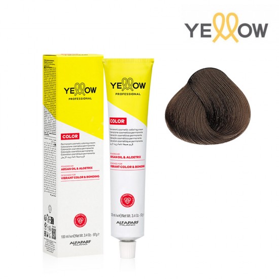 Yellow Color permanentā matu krāsa Nr.7.00 100ml