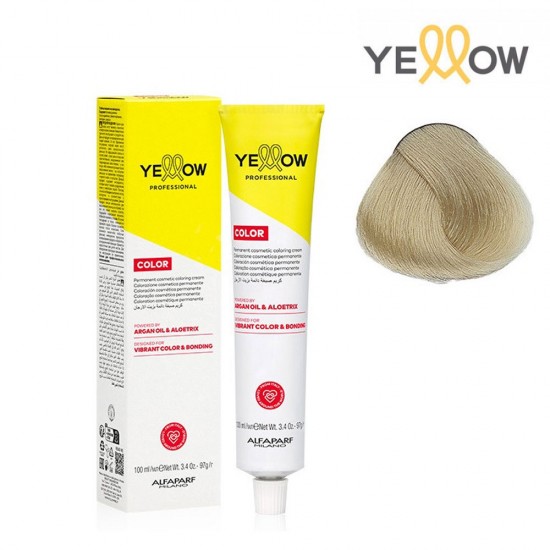 Yellow Color permanentā matu krāsa Nr.10.1 100ml