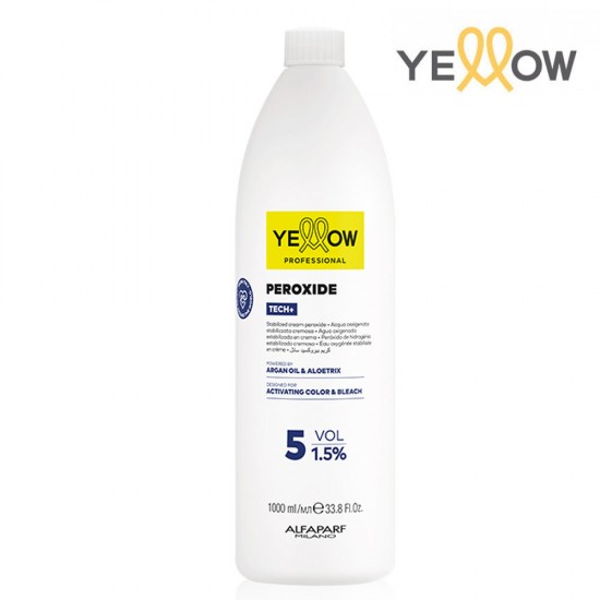 Yellow Color Tech+ Peroxide 5 Vol 1.5% oksidants 1L