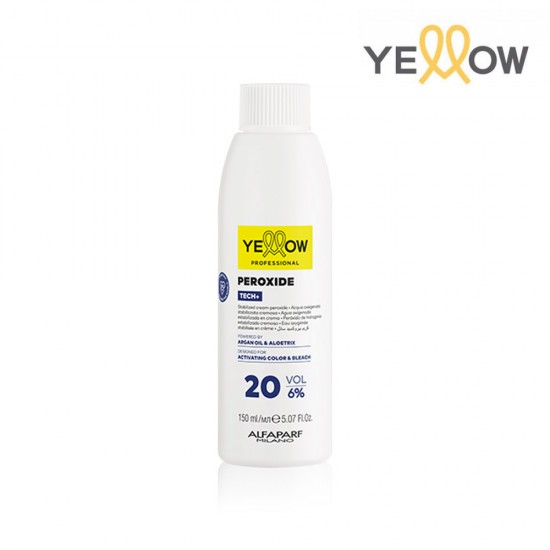 Yellow Color Tech+ Peroxide 20 Vol 6% oksidants 150ml