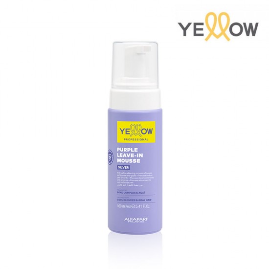 Yellow Silver Purple Anti-Yellow putas ar zīdainu efektu 160ml