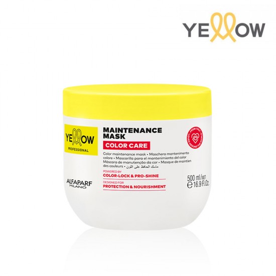 Yellow Color Care maska krāsotiem matiem 500ml